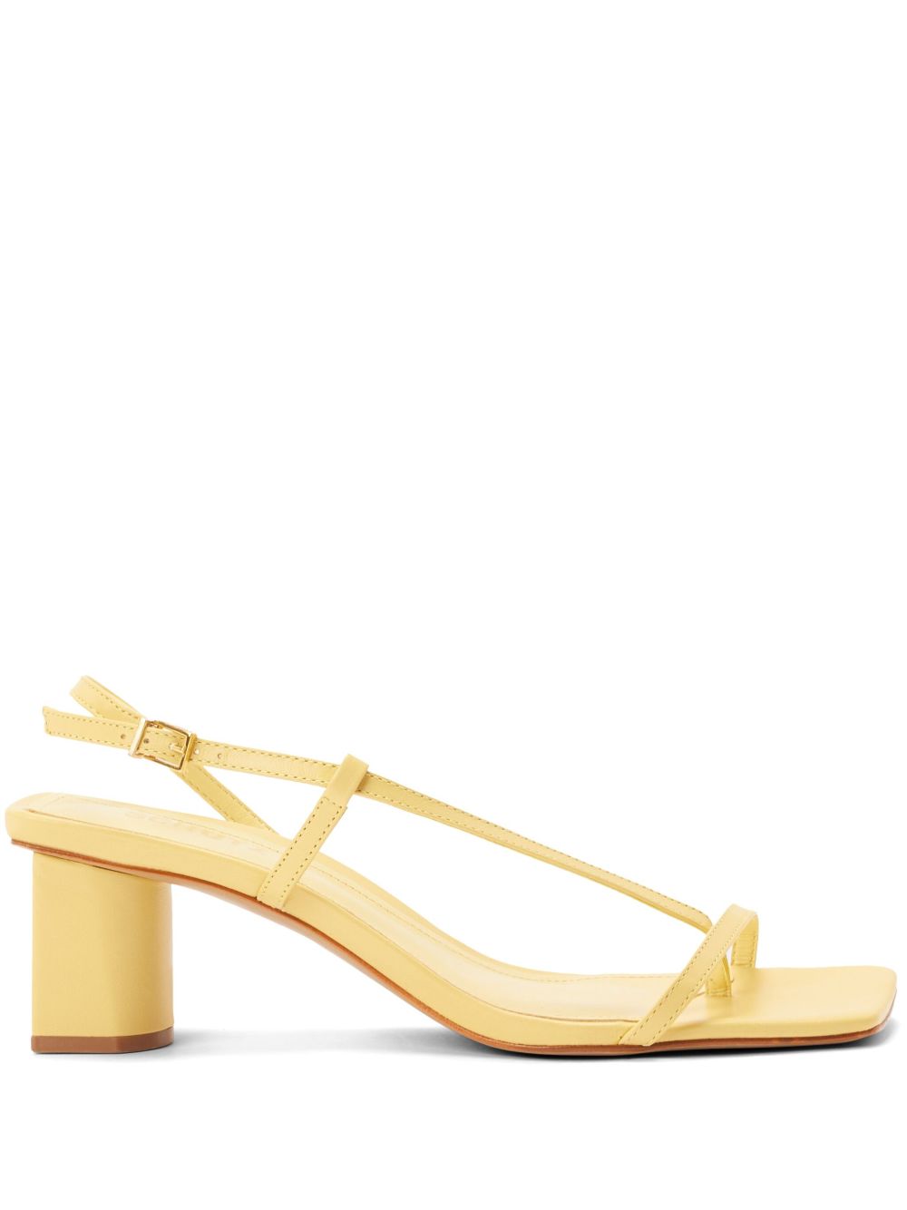 Schutz New Icon 中跟凉鞋（6.5厘米） - 黄色