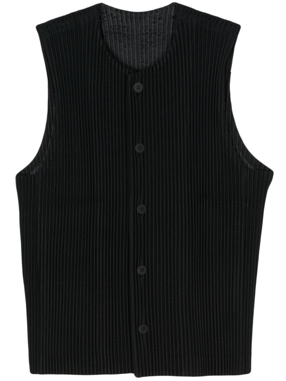 Homme Plissé Issey Miyake Tailored Pleats 1 西式马甲 - 黑色