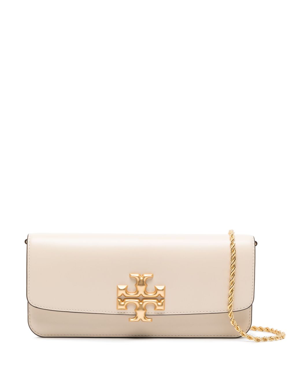 Tory Burch Eleanor 皮质手拿包 - 中性色