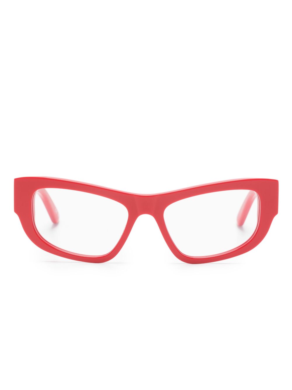 Balenciaga Eyewear BB0303O 蝴蝶形镜框眼镜 - 红色