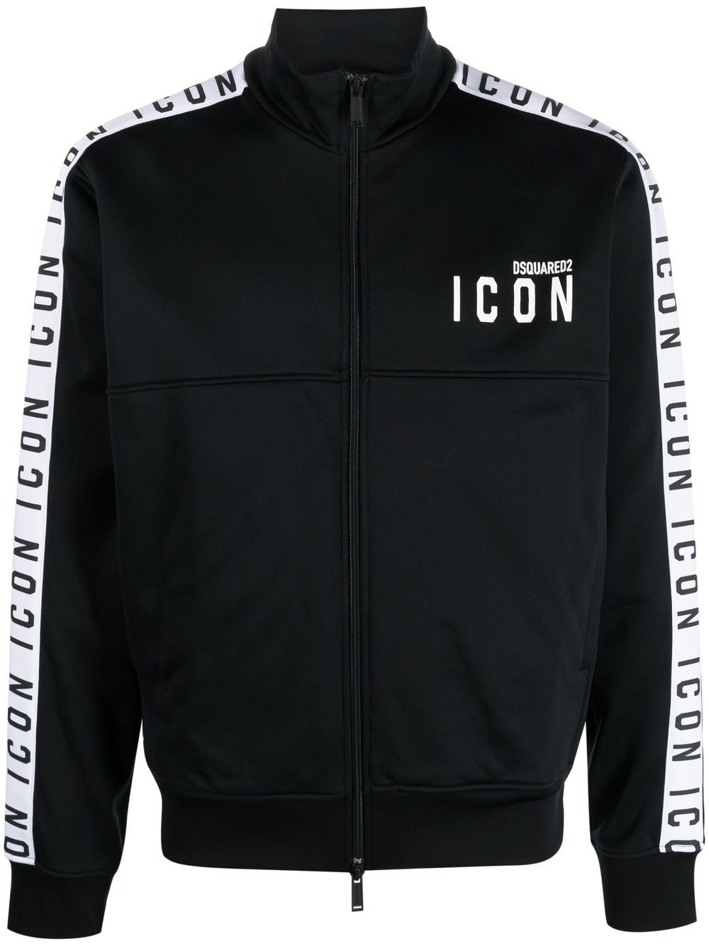 DSQUARED2 Icon 印花卫衣 - 黑色