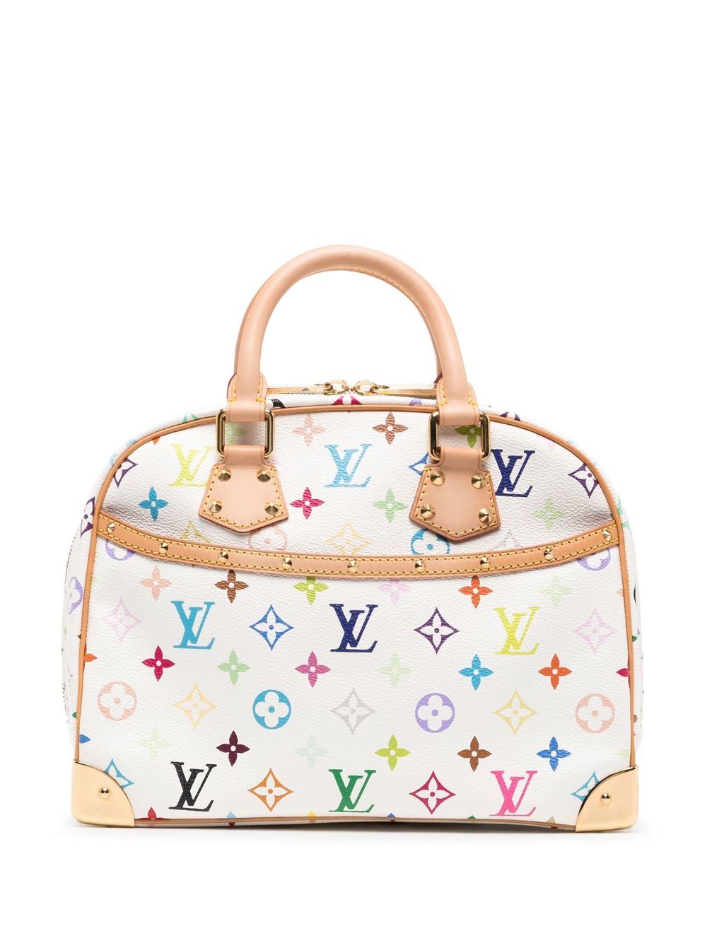 Louis Vuitton Pre-Owned Monogram Multicolour Trouville 手提包（2004年典藏款） - 白色
