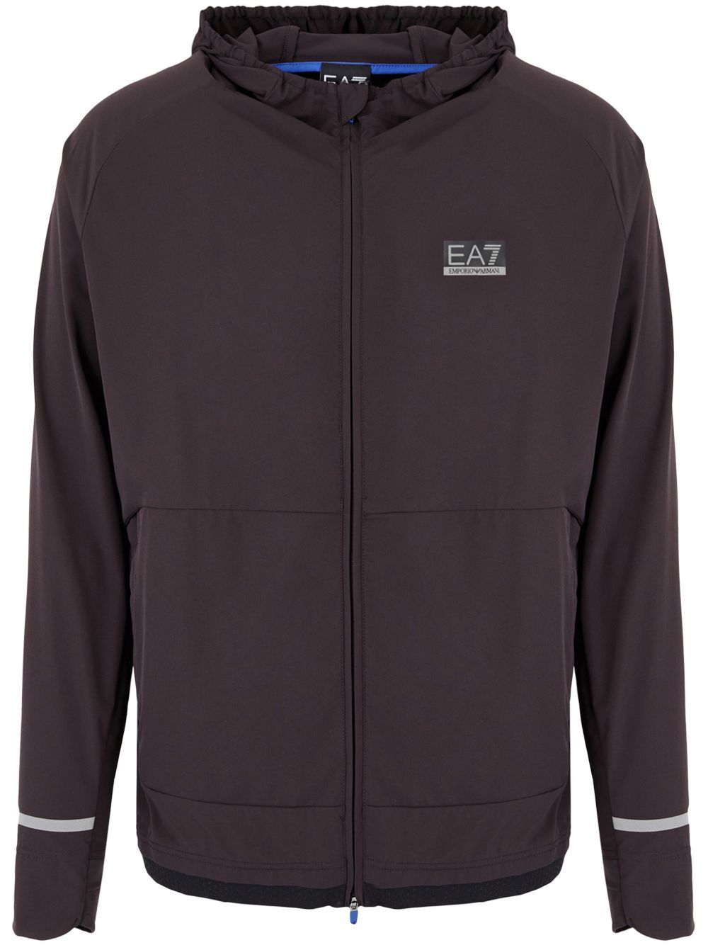 Ea7 Emporio Armani Dynamic Athlete VENTUS7 连帽卫衣 - 黑色