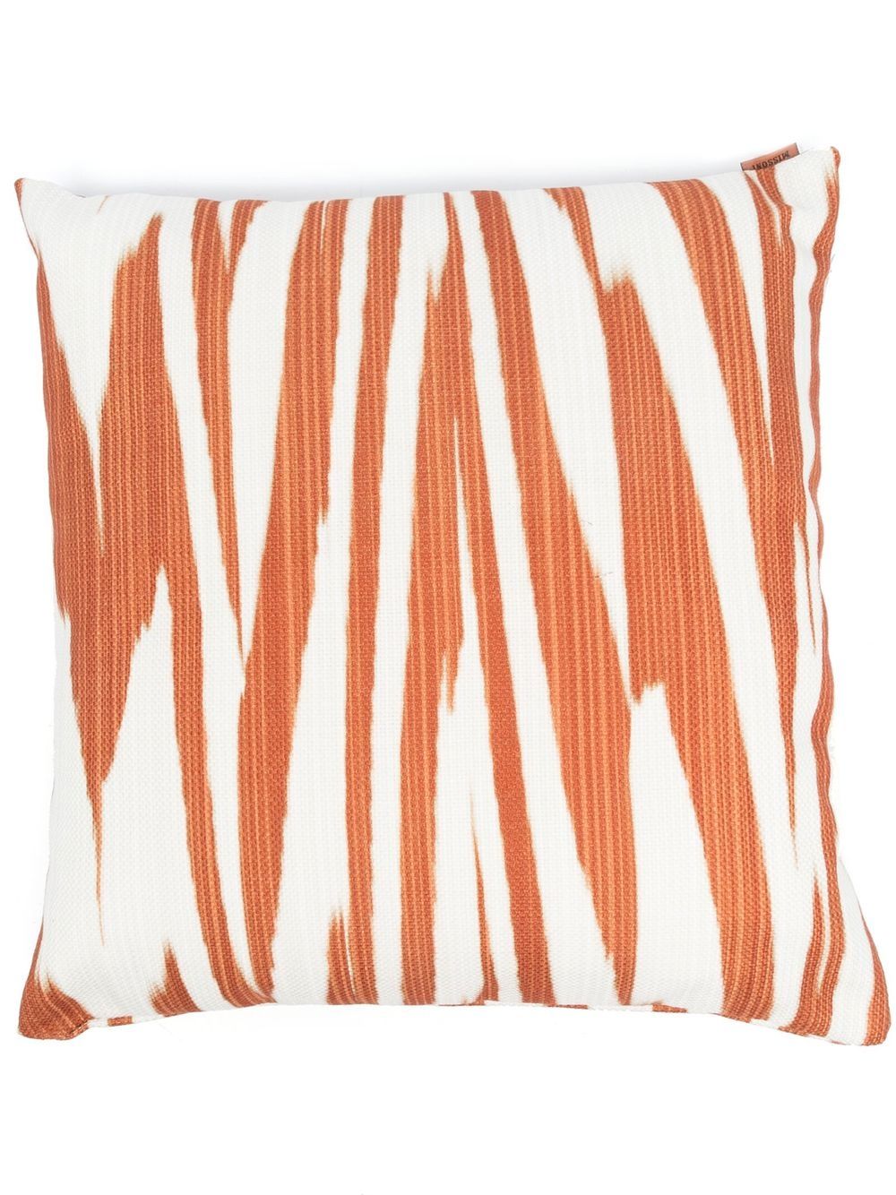 Missoni Home 抽象印花方形抱枕 - 橘色