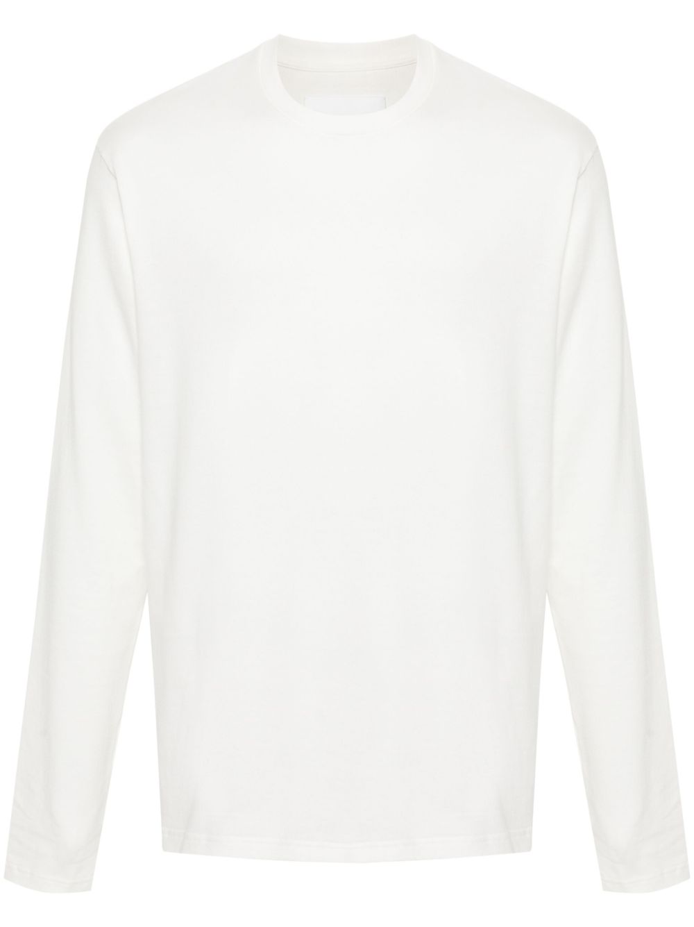 Jil Sander 长袖棉T恤 - 白色