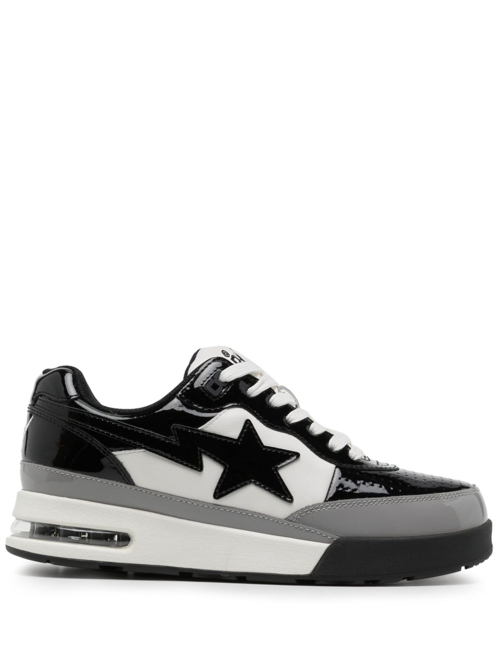 A BATHING APE® Road Sta 星星贴花运动鞋 - 黑色