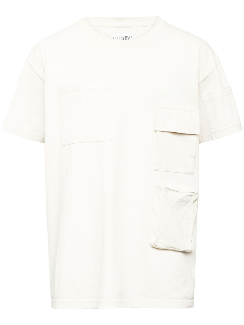 MM6 Maison Margiela 多口袋棉T恤 - 中性色