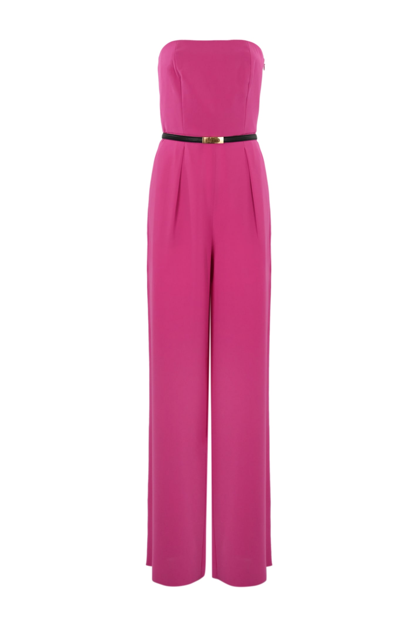 Max Mara Studio 紧身胸衣式卡迪面料连体裤