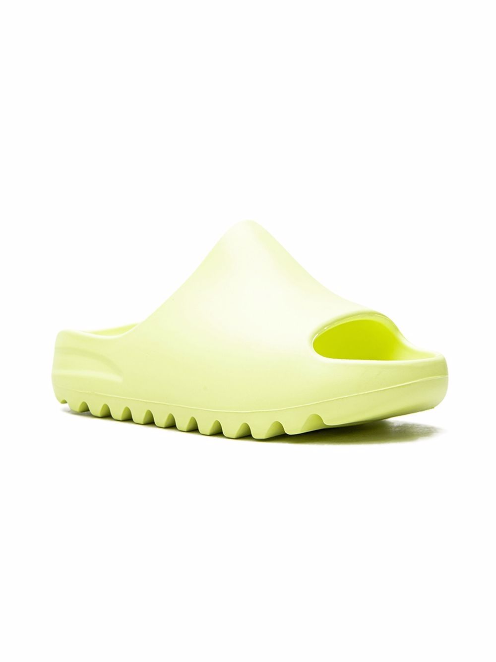 Adidas Yeezy Kids "YEEZY ""Glow Green"" 拖鞋" - 黄色
