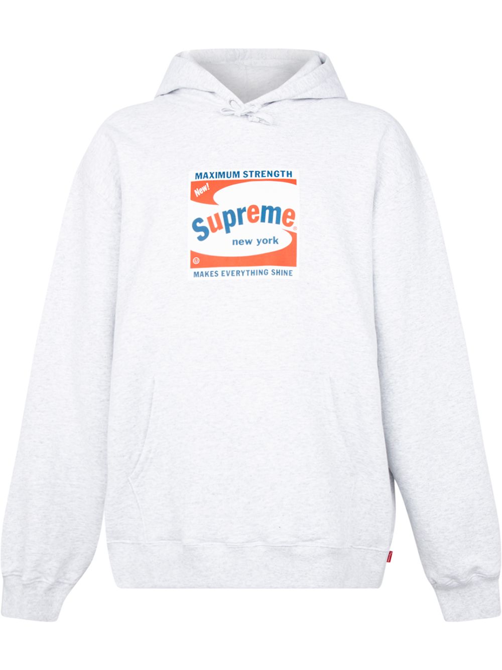 Supreme Shine logo印花连帽衫 - 灰色