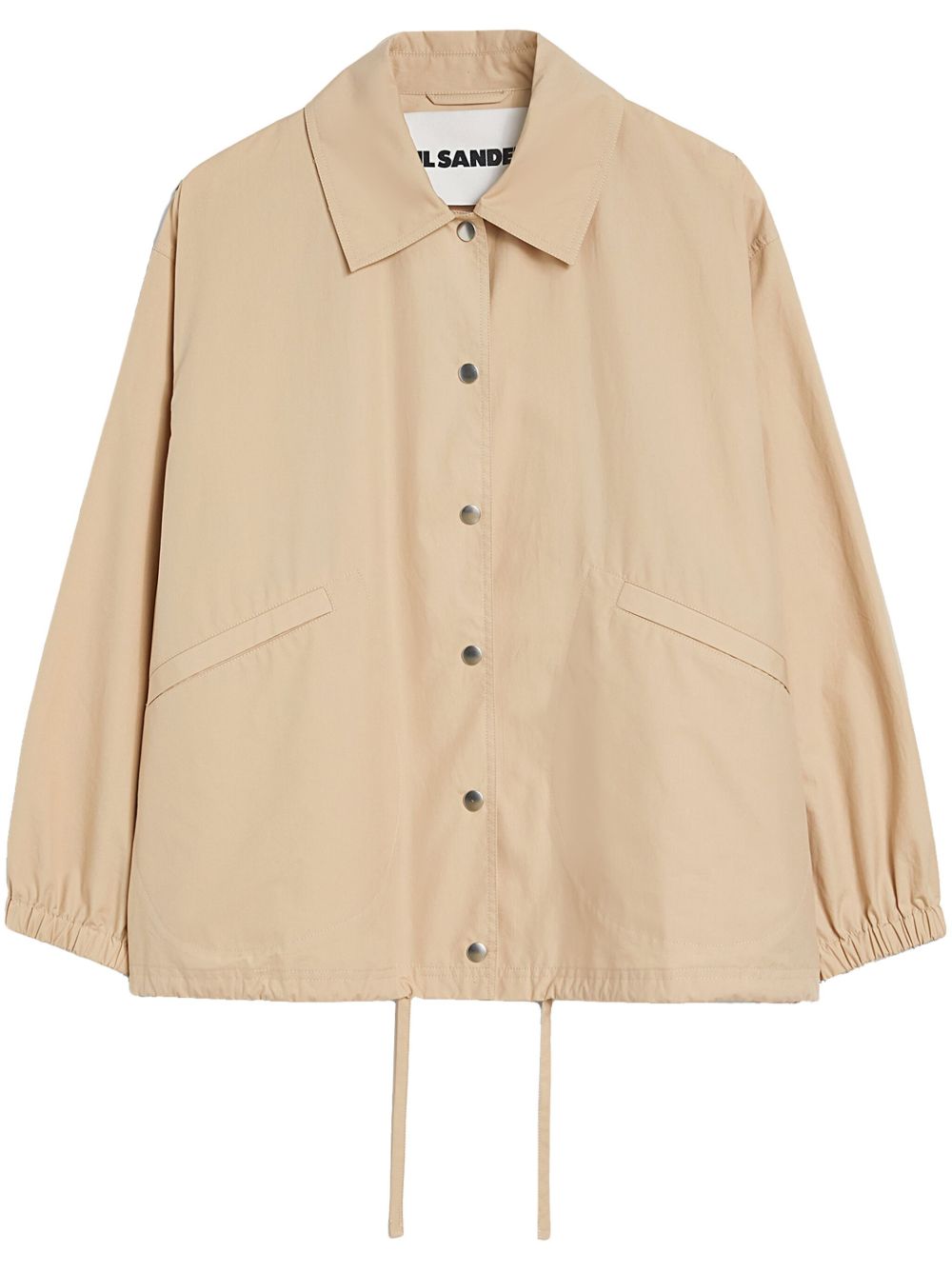Jil Sander logo印花夹克 - 中性色
