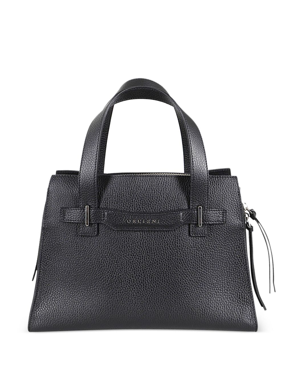 Orciani Posh 中号手提包 - 黑色