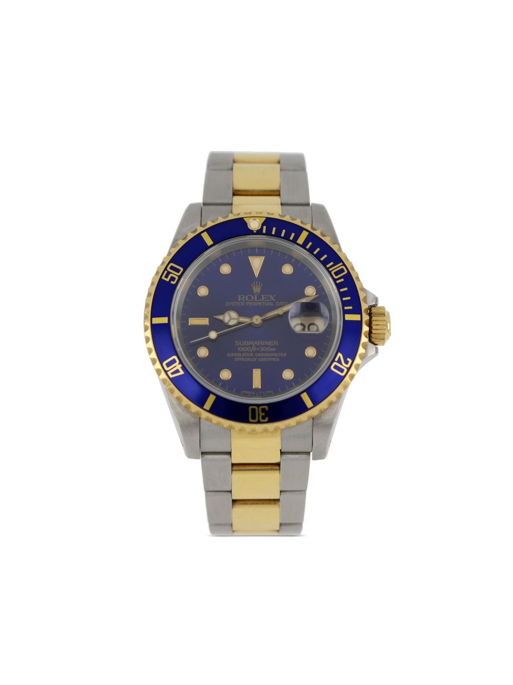 Rolex Submariner Date 40毫米腕表（1990年典藏款） - 蓝色