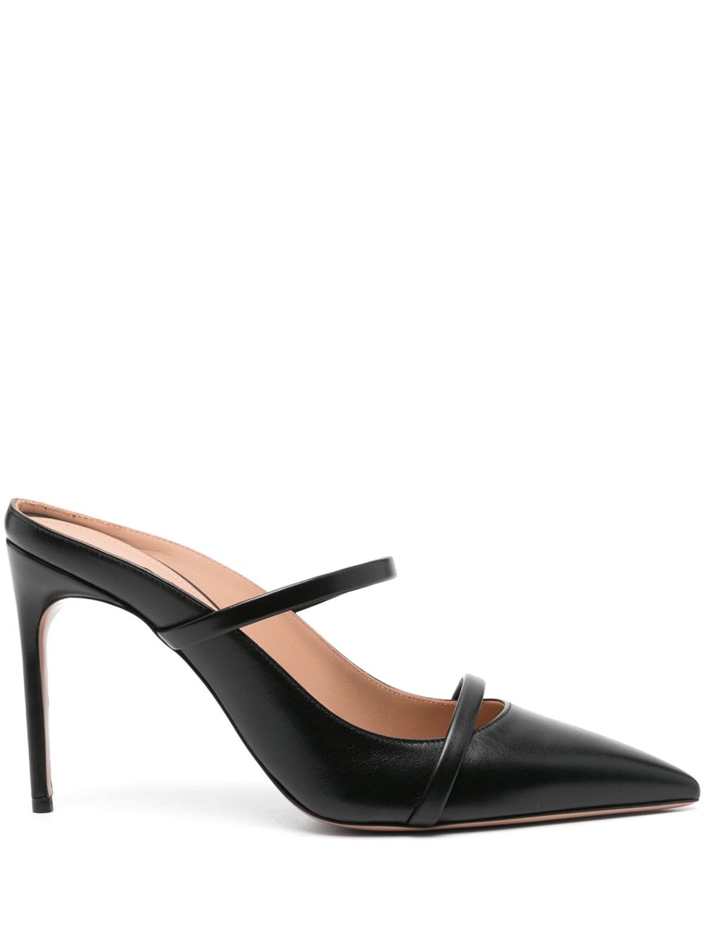 Philosophy Di Lorenzo Serafini x Malone Souliers Aurora 高跟穆勒鞋 - 黑色