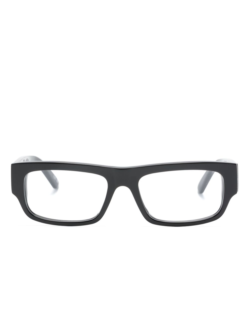 Balenciaga Eyewear BB0304O 长方形镜框眼镜 - 黑色