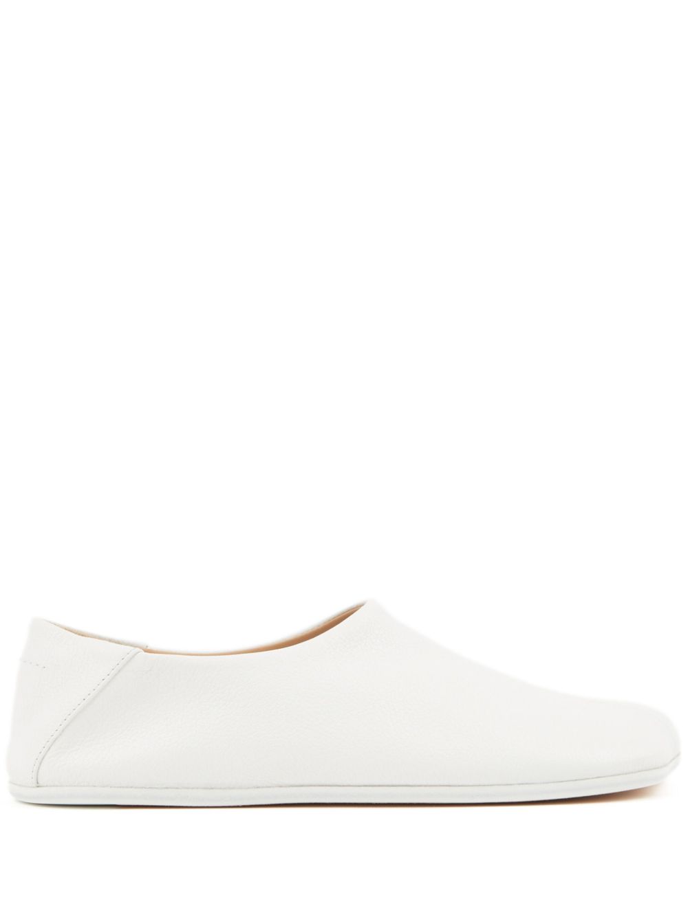 MM6 Maison Margiela Anatomic 皮质拖鞋 - 白色