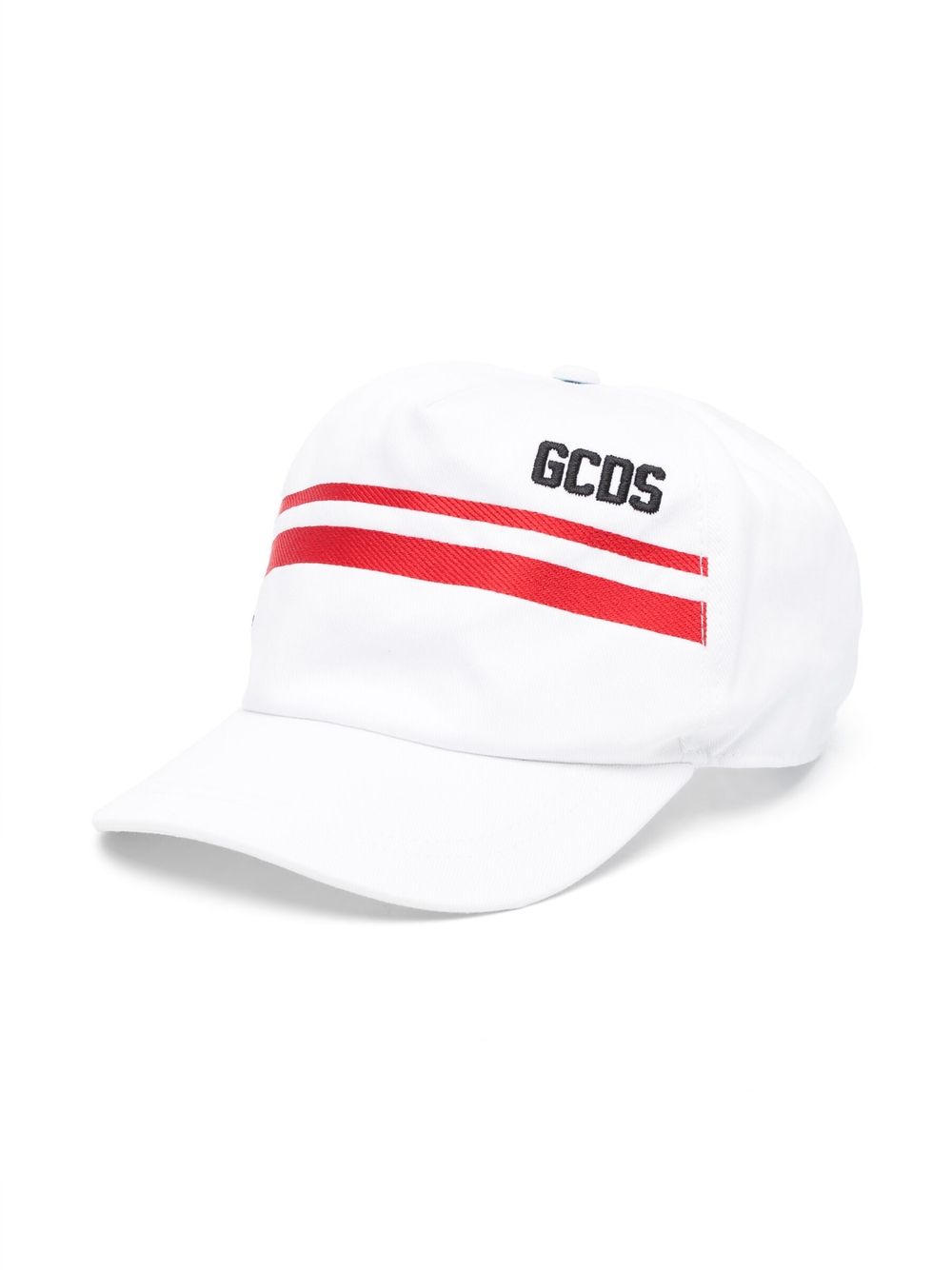 Gcds Kids logo刺绣棉棒球帽 - 白色