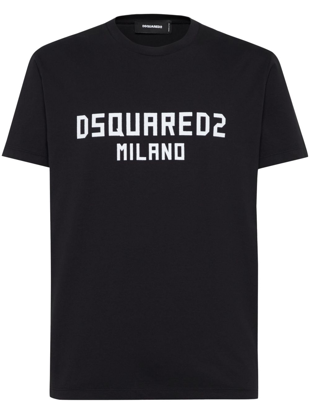 DSQUARED2 logo印花T恤 - 黑色