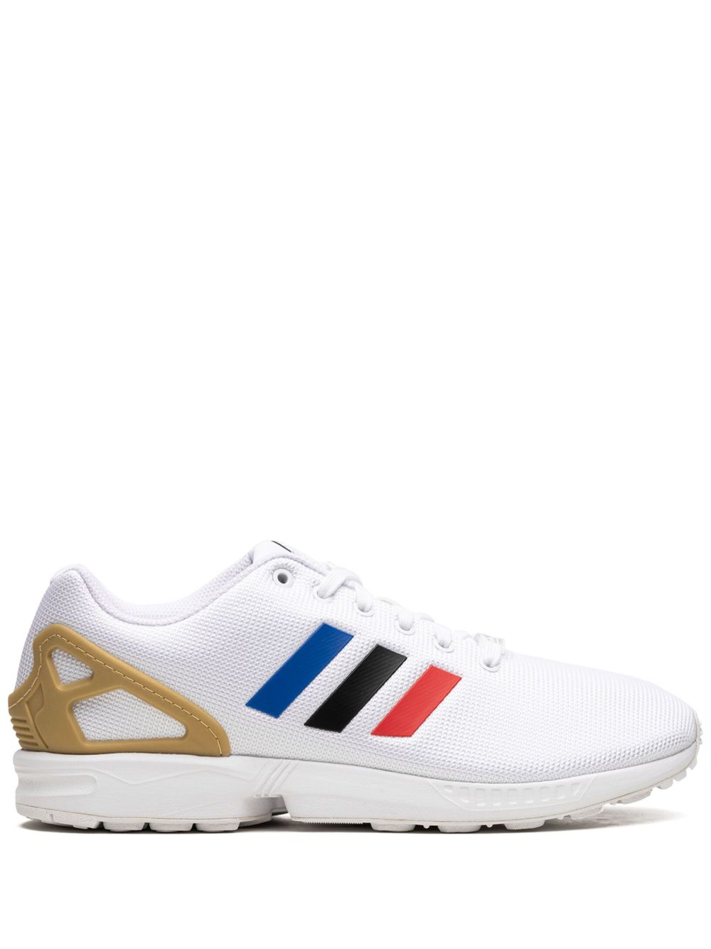 adidas ZX Flux Red/White/Blue 运动鞋 - 白色