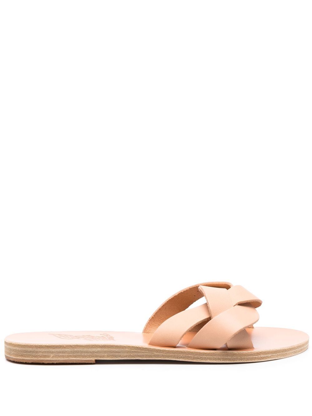 Ancient Greek Sandals Arachine 麻辫袢带凉鞋 - 中性色