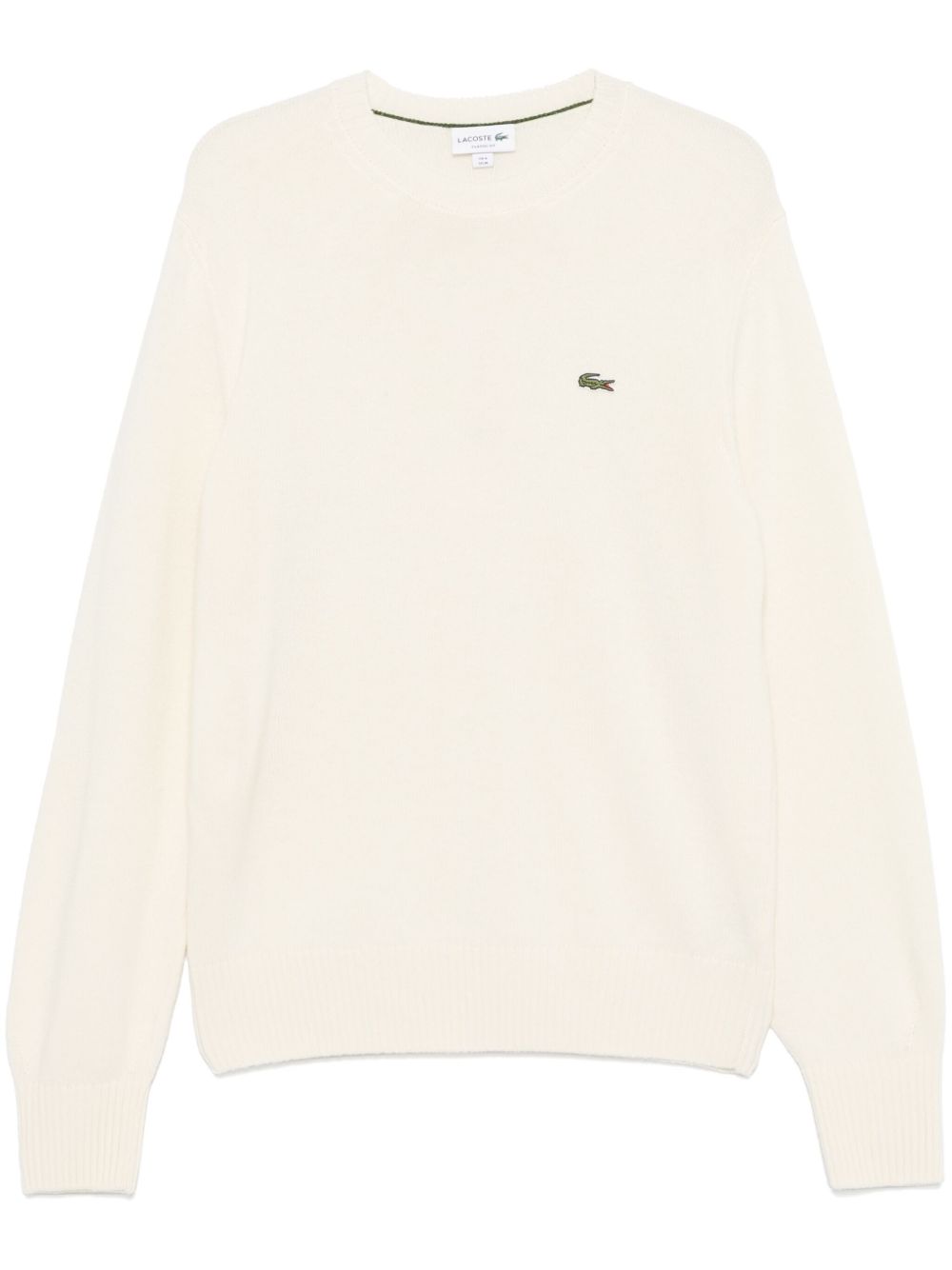 Lacoste 圆领羊毛毛衣 - 中性色