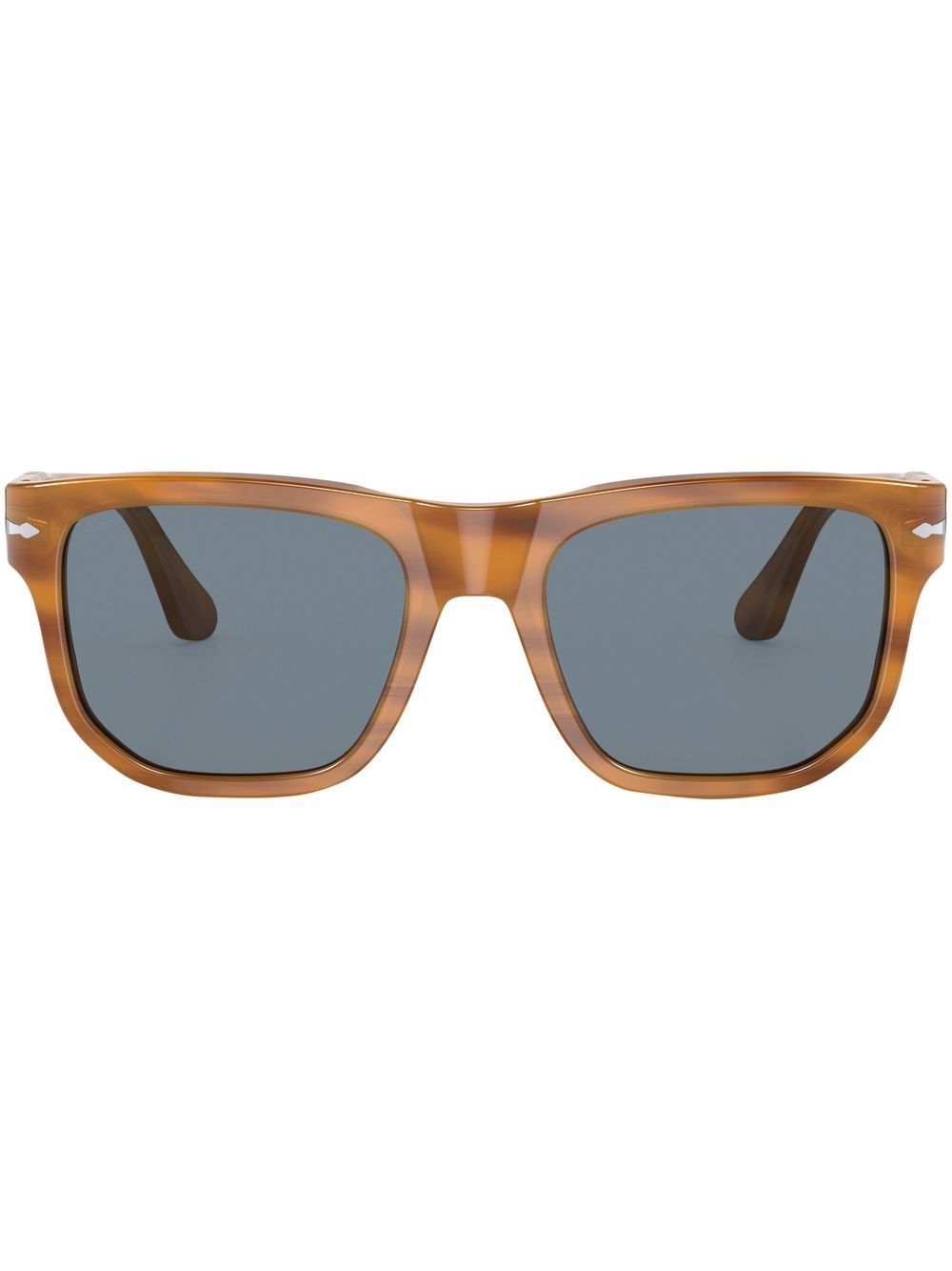 Persol Wayfarer 镜框有色镜片太阳眼镜 - 绿色