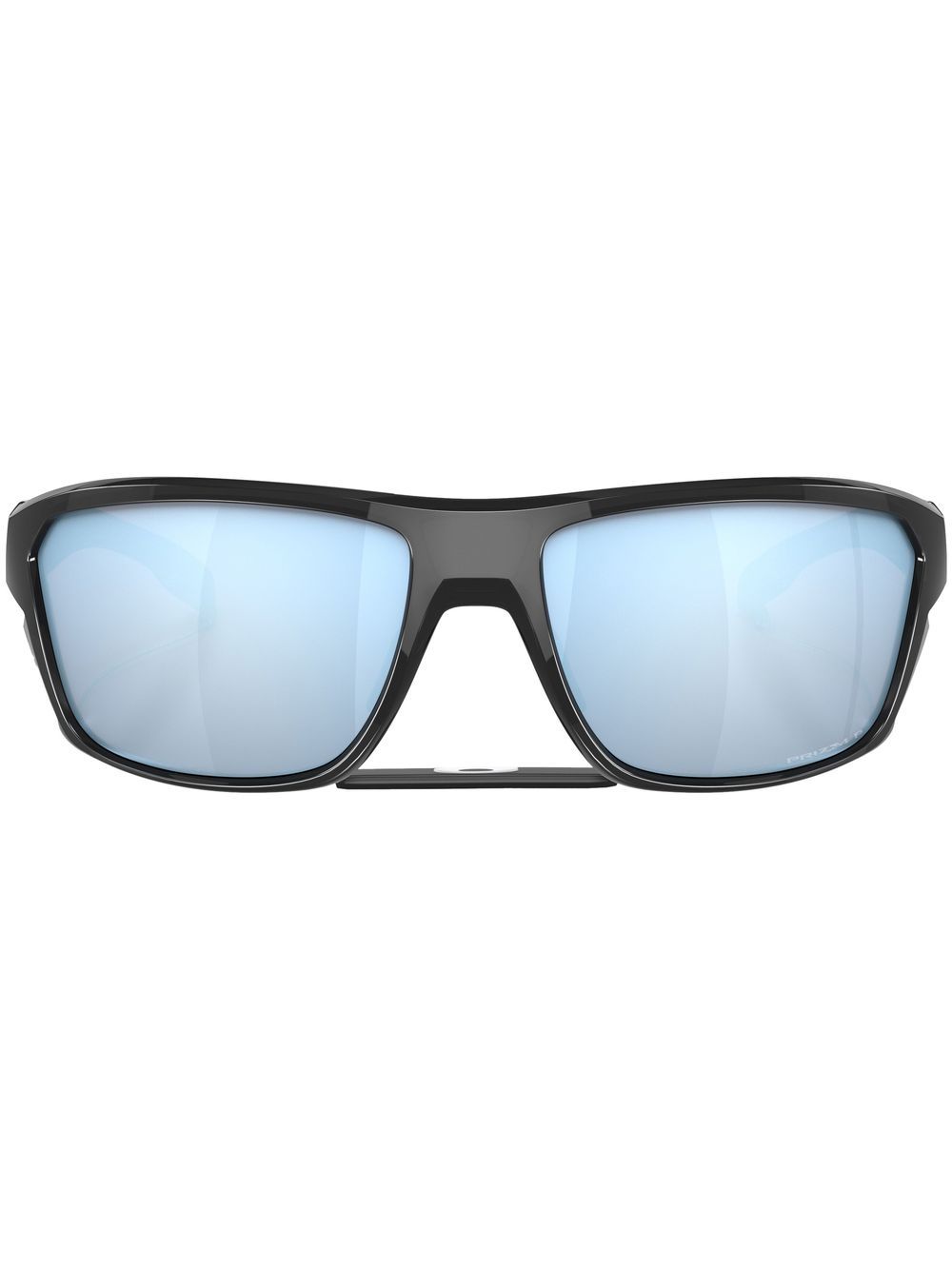 Oakley 有色镜片方框太阳眼镜 - 黑色