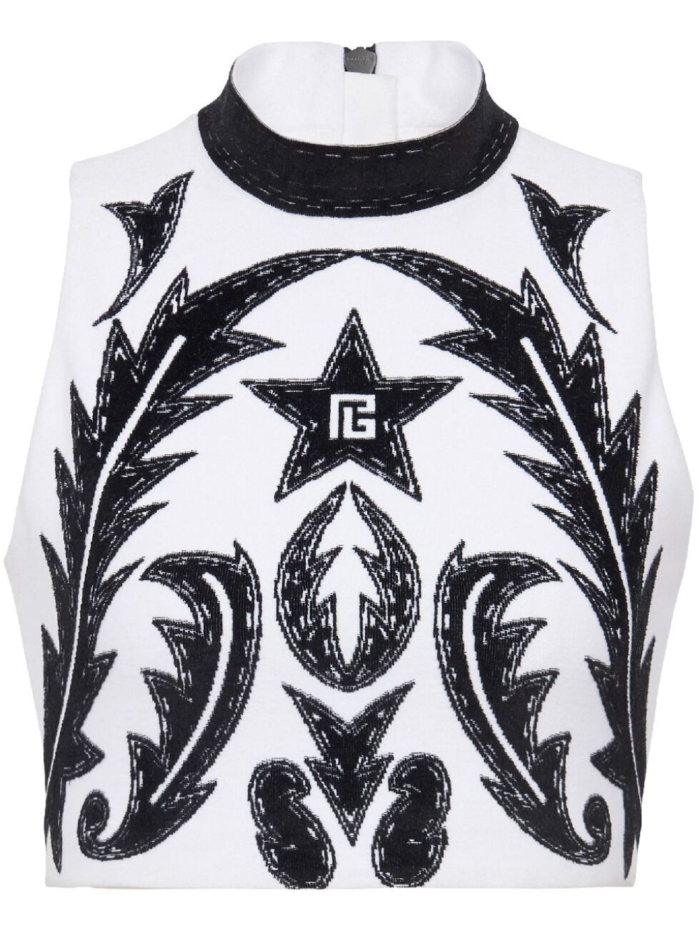 Balmain Baroque 短款上衣 - 中性色