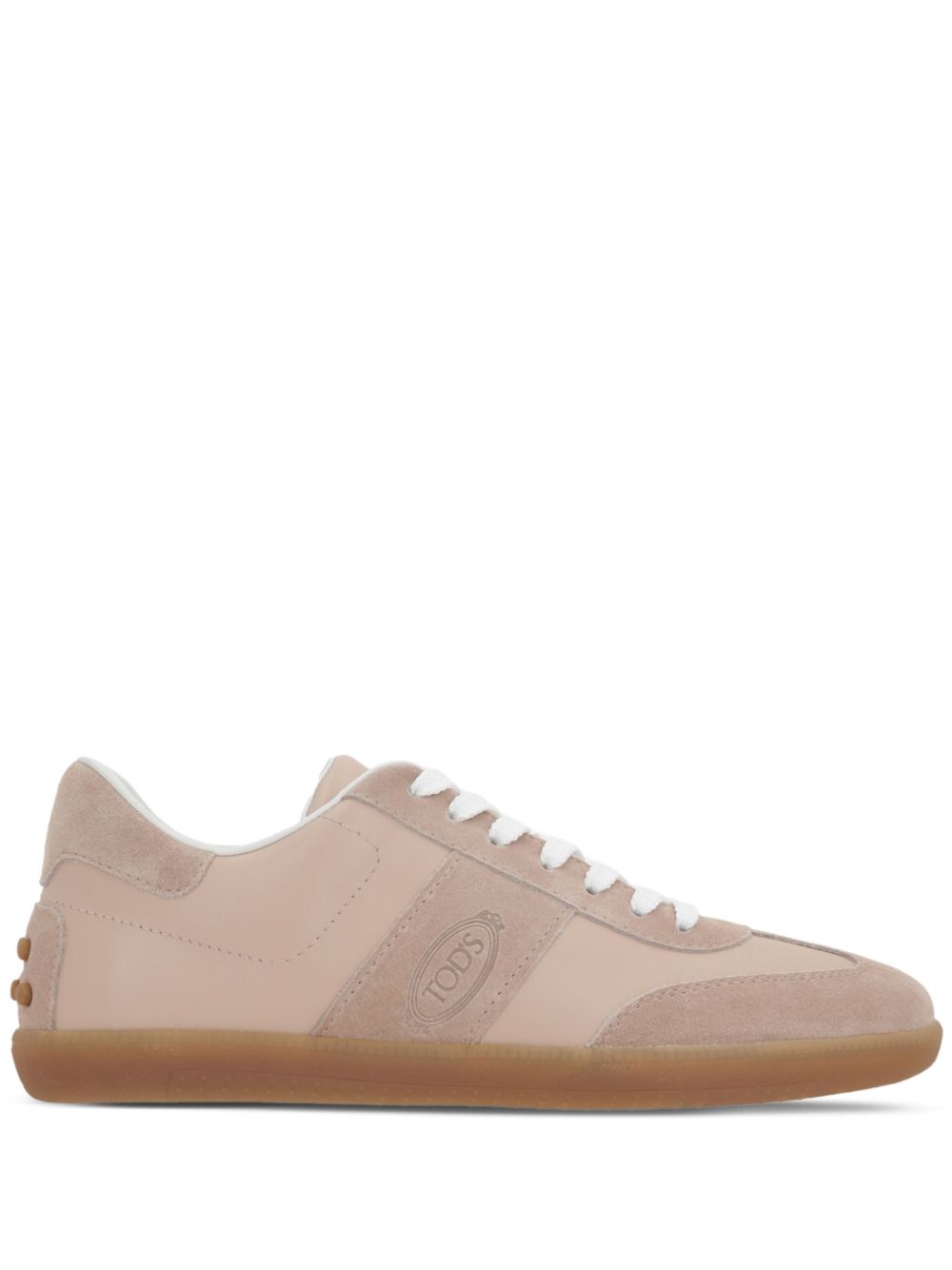 Tod's 拼接运动鞋 - 粉色