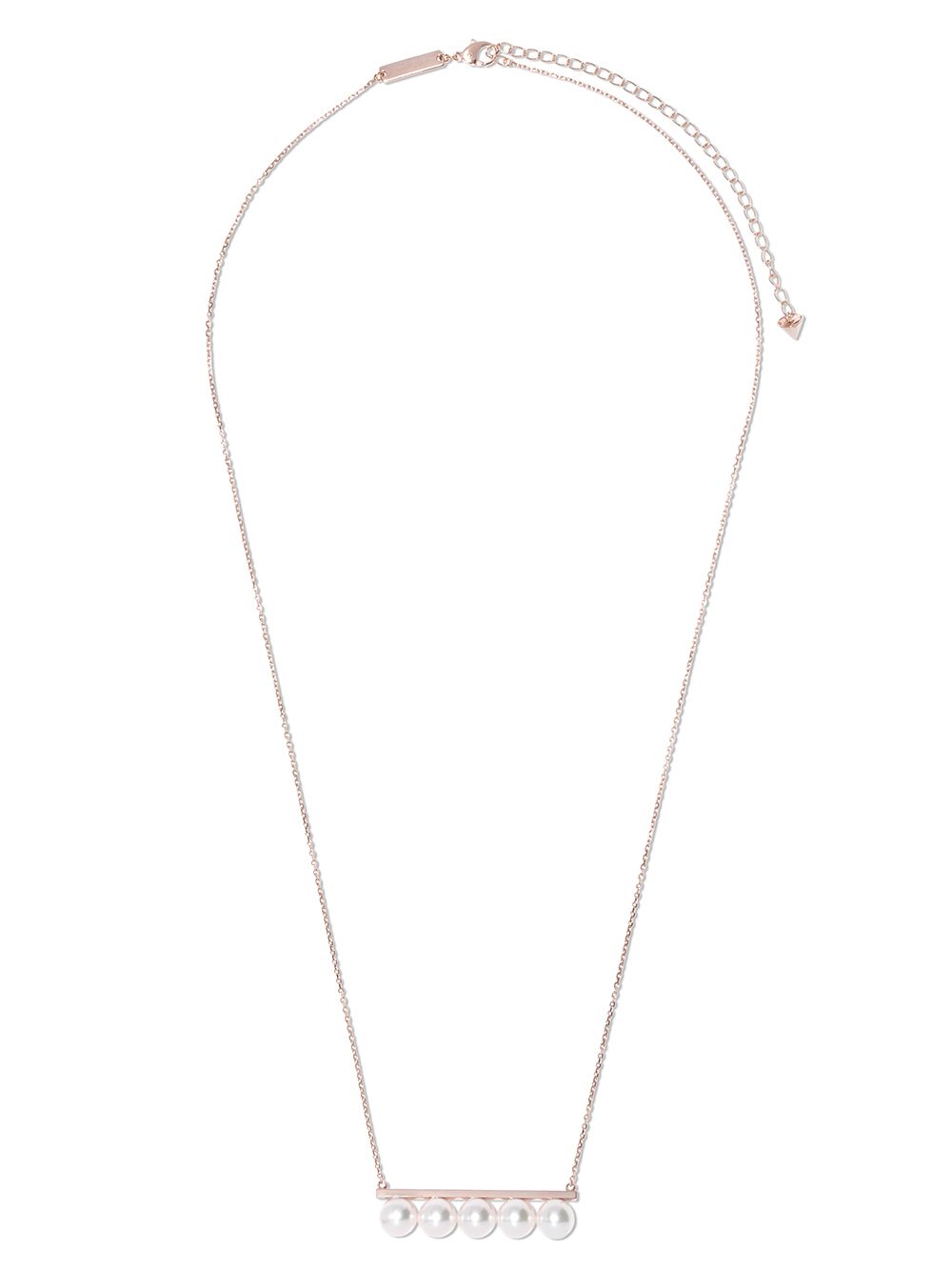 TASAKI Collection Line Balance Signature 18K玫瑰金项链 - 粉色