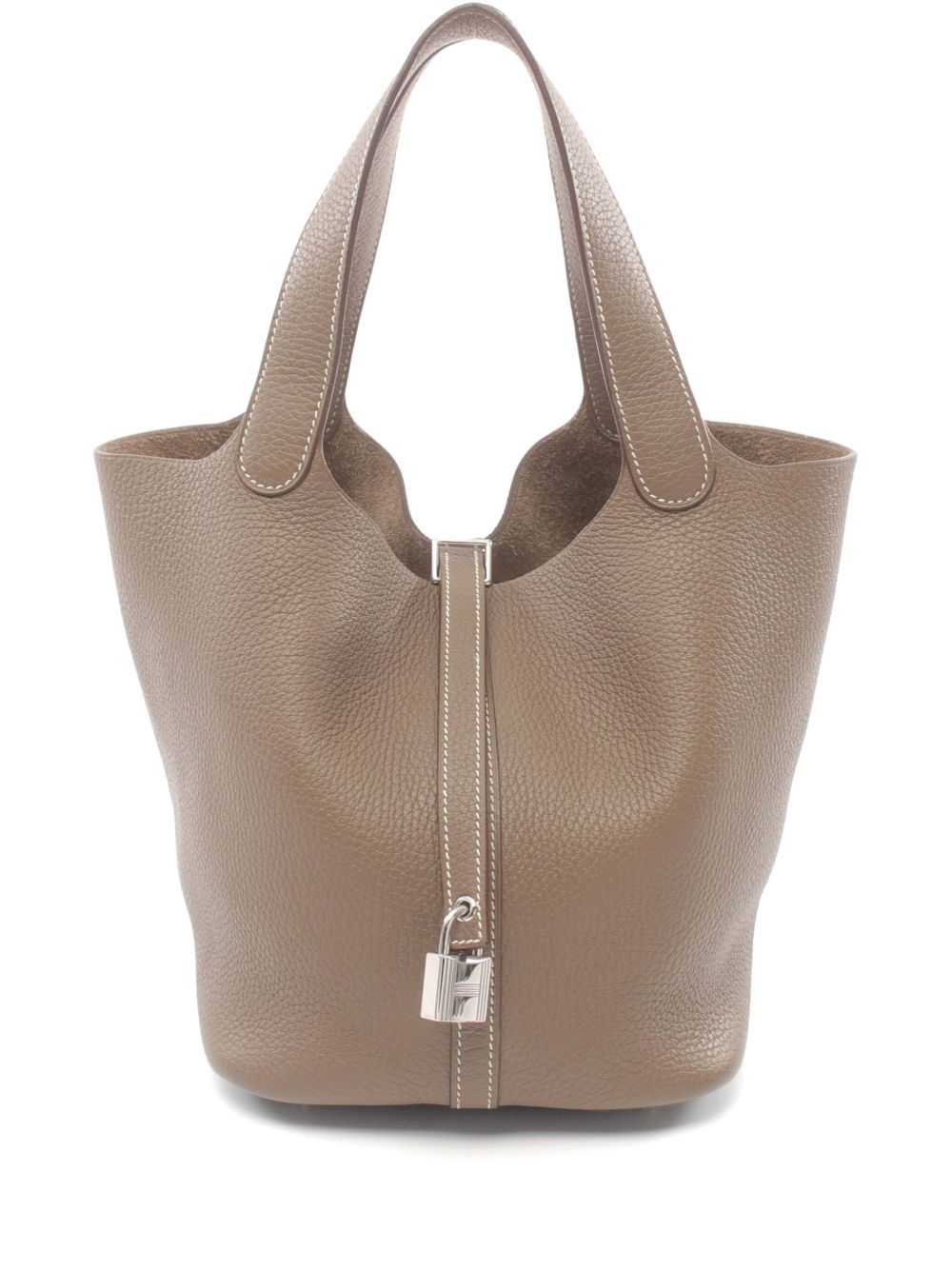 Hermès Pre-Owned Picotin Lock MM 手提包（2020年典藏款） - 褐色