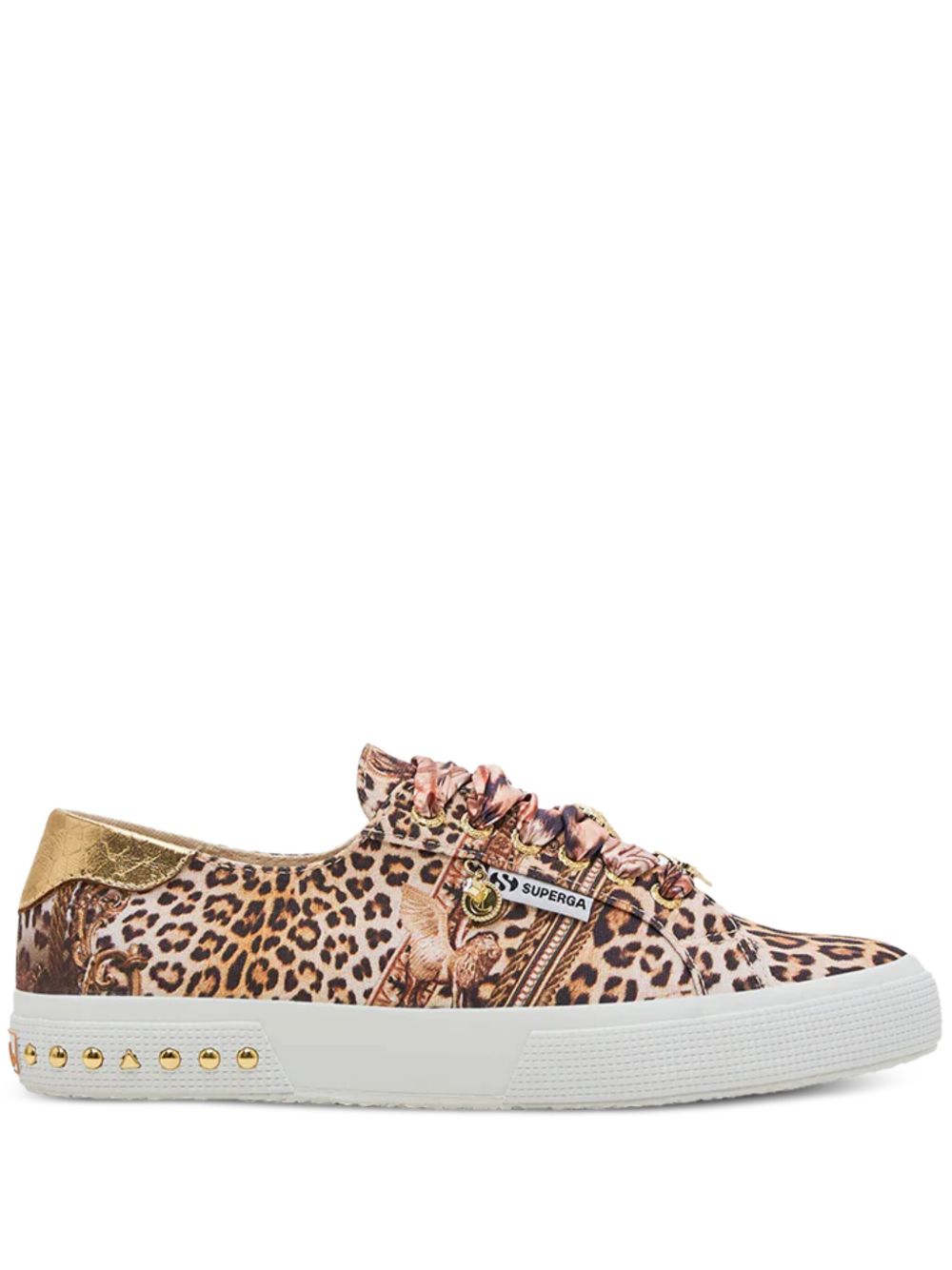 Camilla x Superga 2750 棉运动鞋 - 褐色