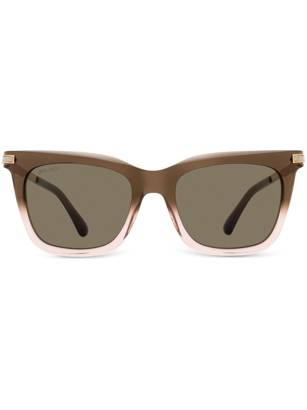 Jimmy Choo Eyewear Olye 太阳眼镜 - 褐色