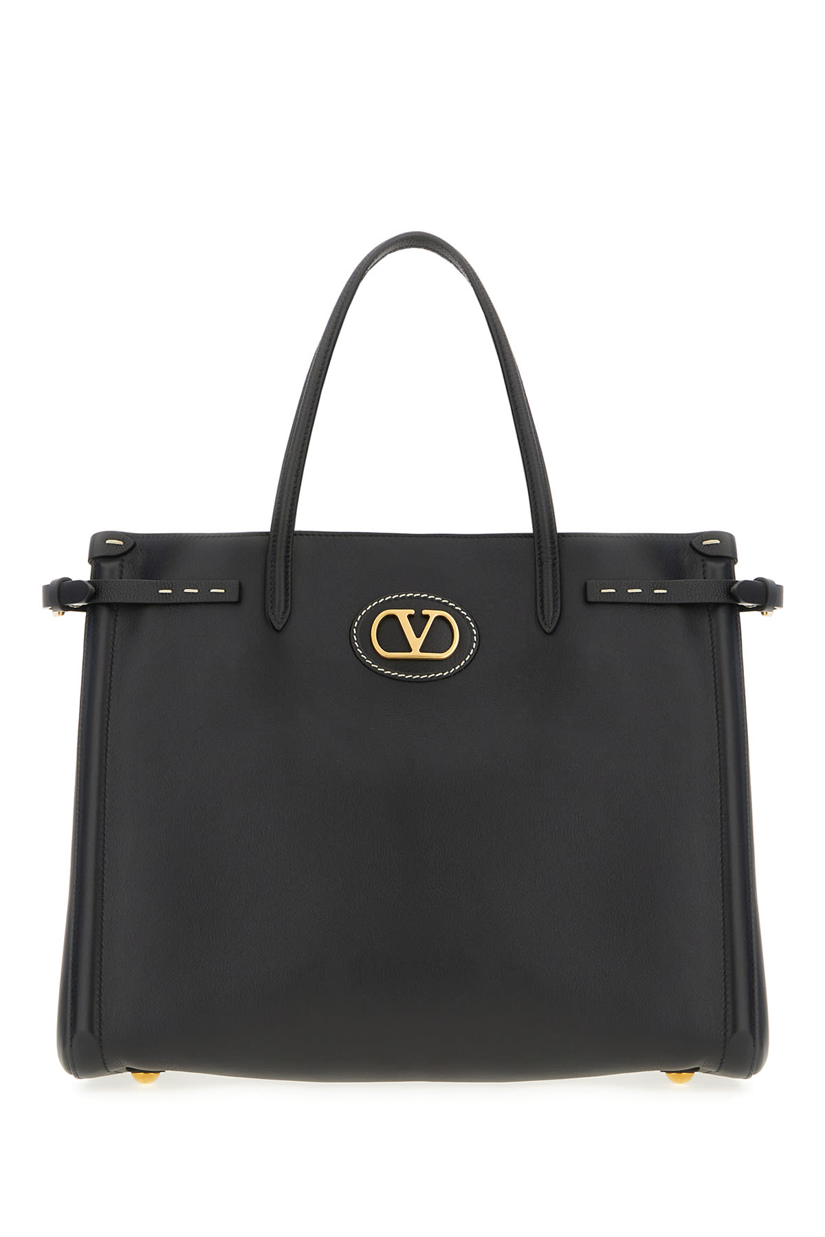 Valentino Garavani Black Leather Handbag