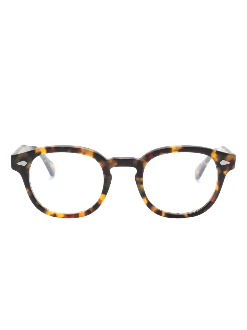 Moscot Lemtosh round-frame sunglasses - 黑色
