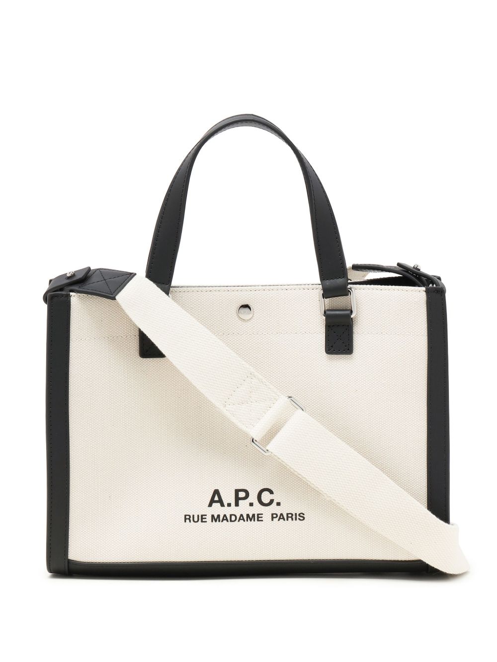 A.P.C. Camille 2.0 帆布购物袋 - 白色