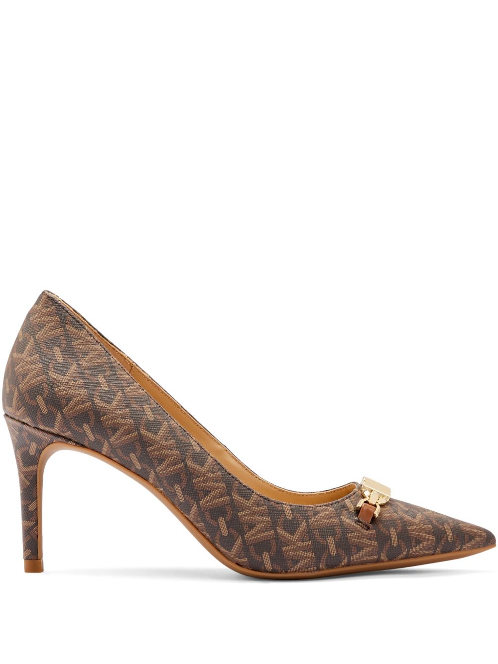 Michael Kors Tiffanie 高跟鞋（10.5厘米） - 褐色