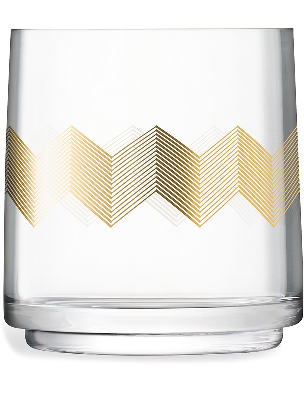 LSA International Chevron 花瓶（14厘米） - 白色
