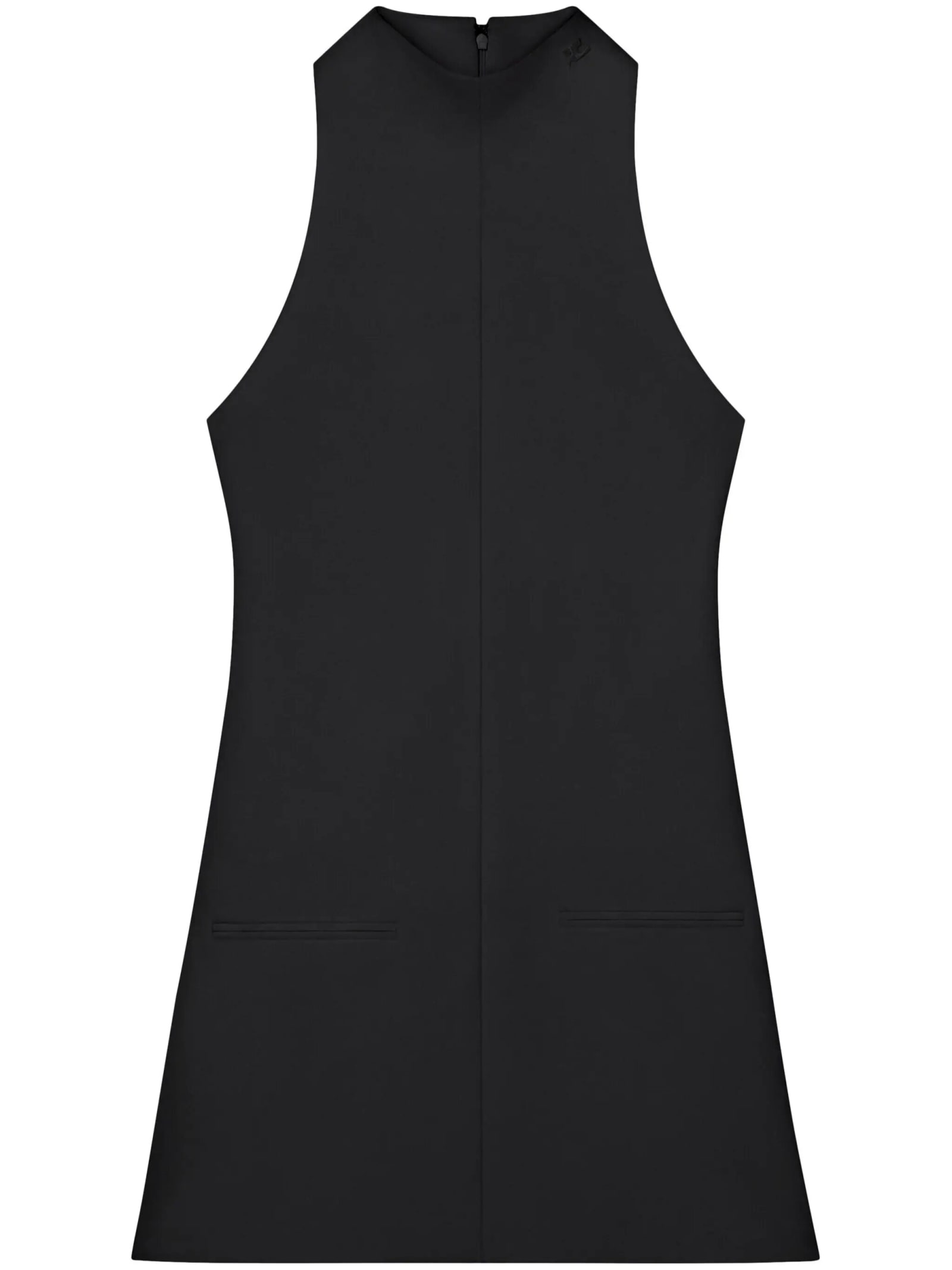 Courrèges 2 Pocket Twill A Line Dress