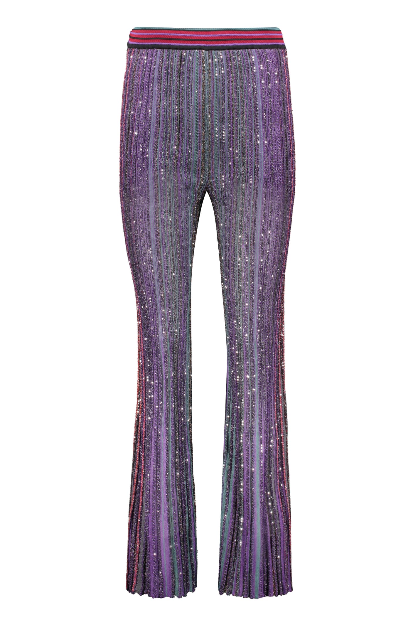 Missoni Lurex Details Knit Trousers