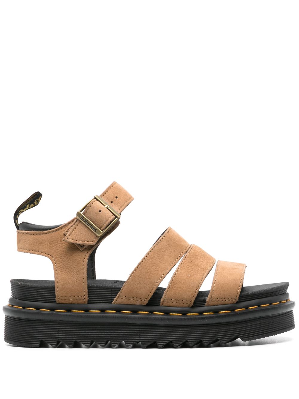 Dr. Martens Blaire 牛巴戈凉鞋 - 褐色