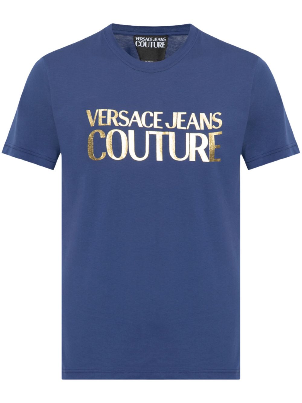 Versace Jeans Couture logo印花T恤 - 蓝色