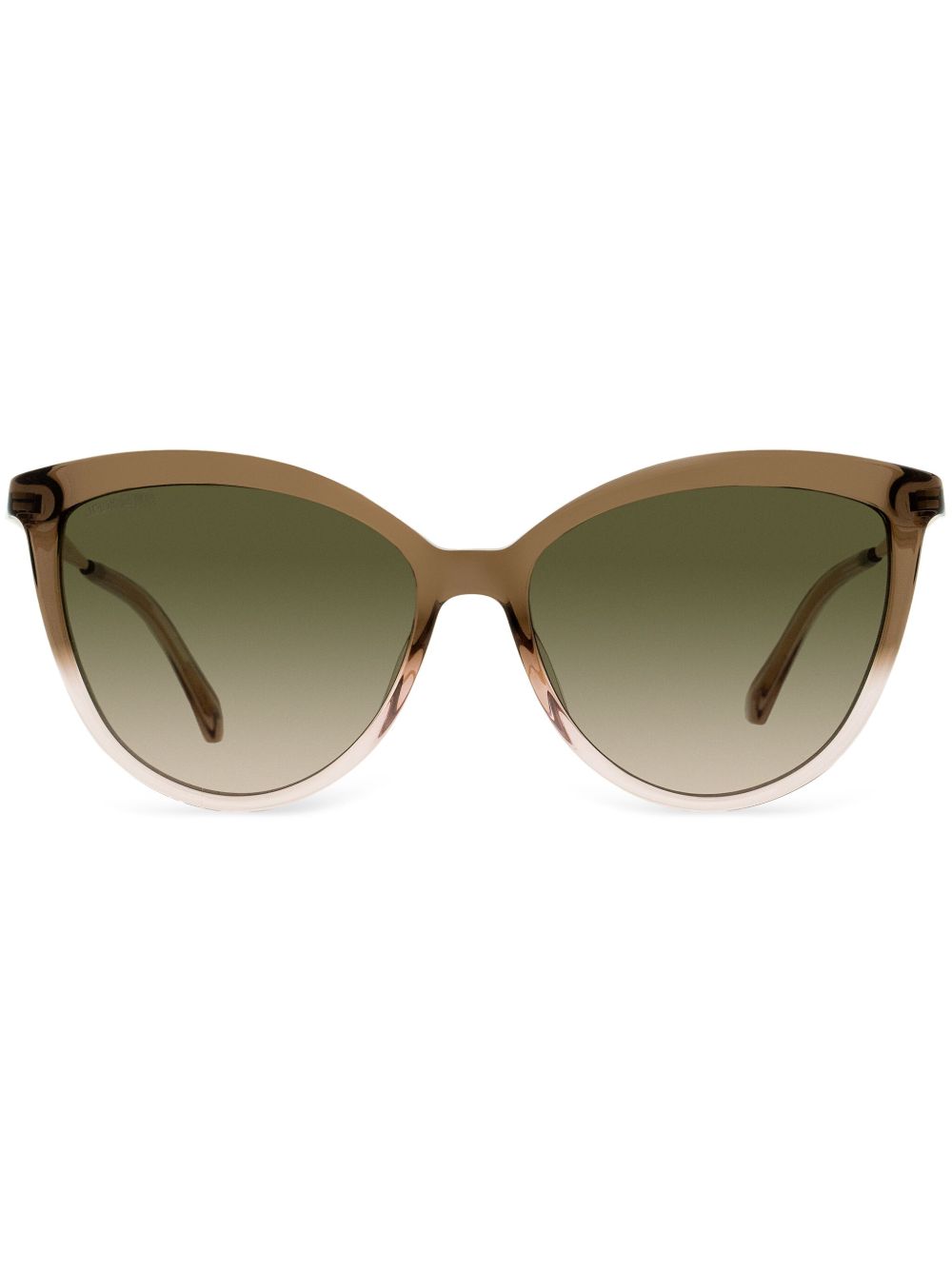 Jimmy Choo Eyewear Belinda 太阳眼镜 - 褐色