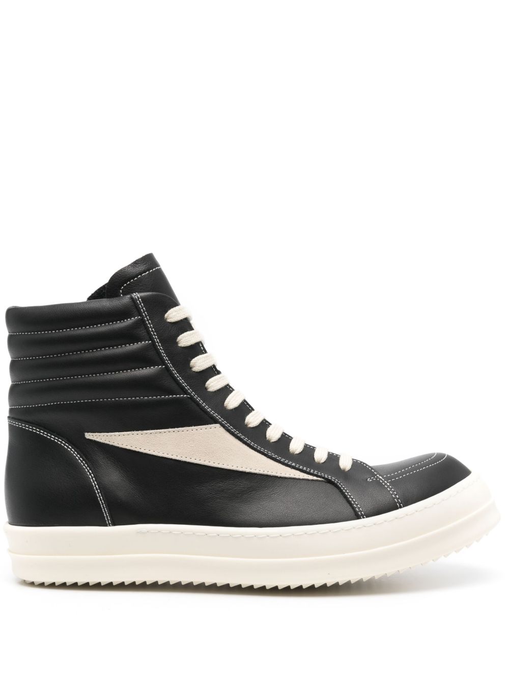 Rick Owens Vintage 高帮运动鞋 - 黑色