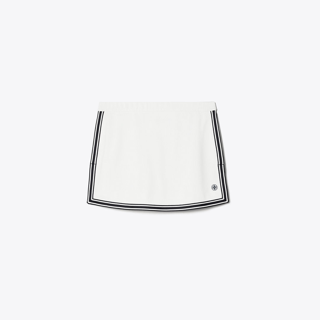 Tory Burch Tech Piqué Tennis Skirt