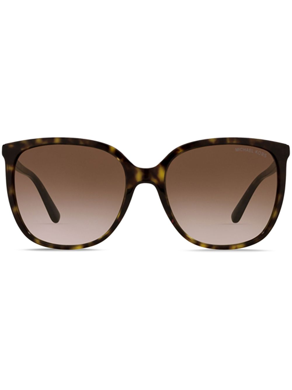 Michael Kors Anaheim 方框太阳眼镜 - 褐色