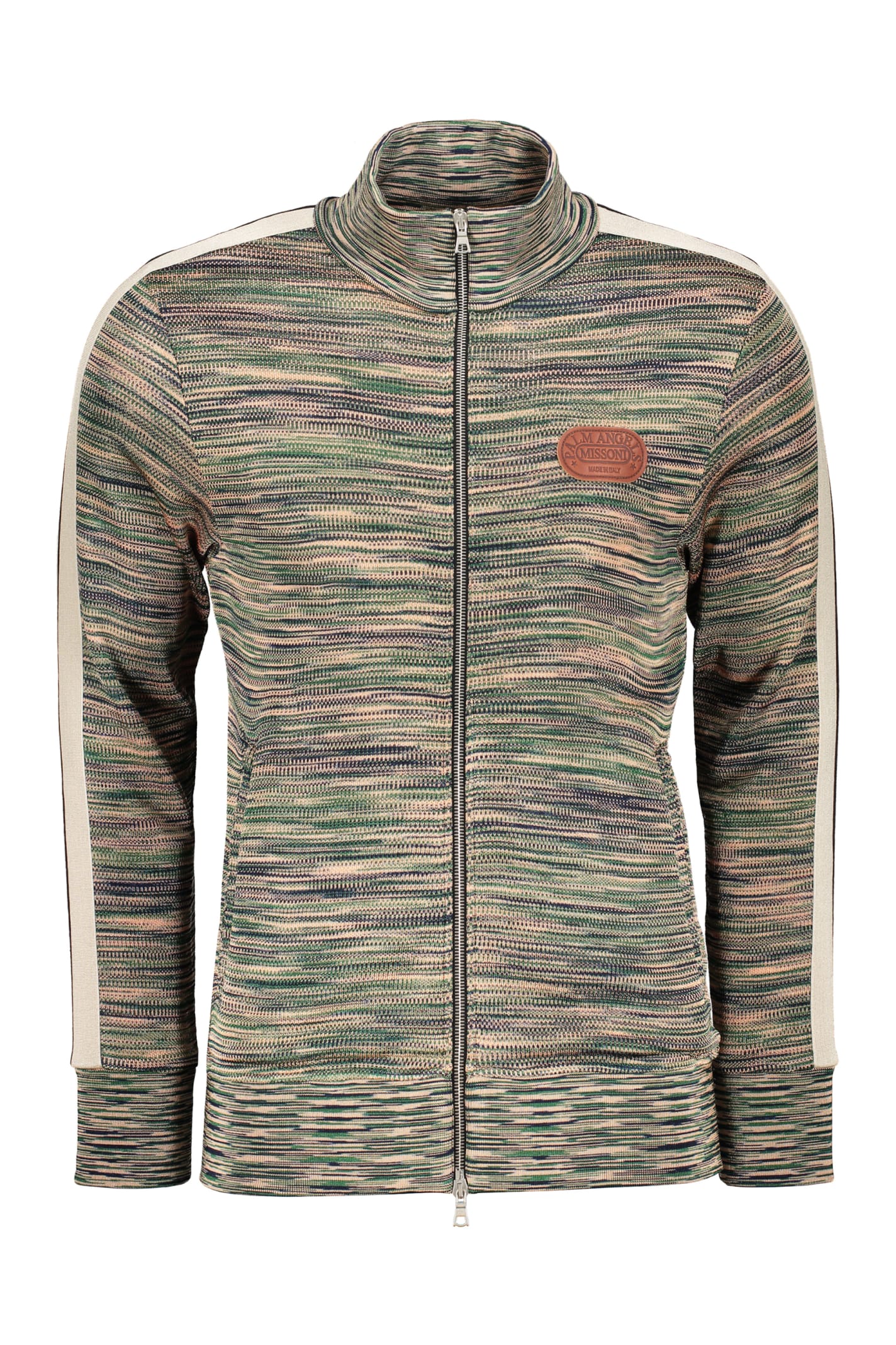 Palm Angels X Missoni Knitted Full Zip