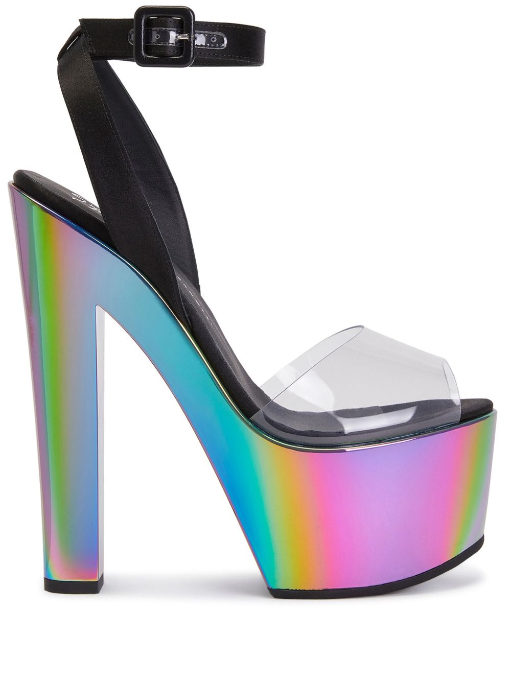 Giuseppe Zanotti Tarifa 水台式高跟凉鞋 - 黑色