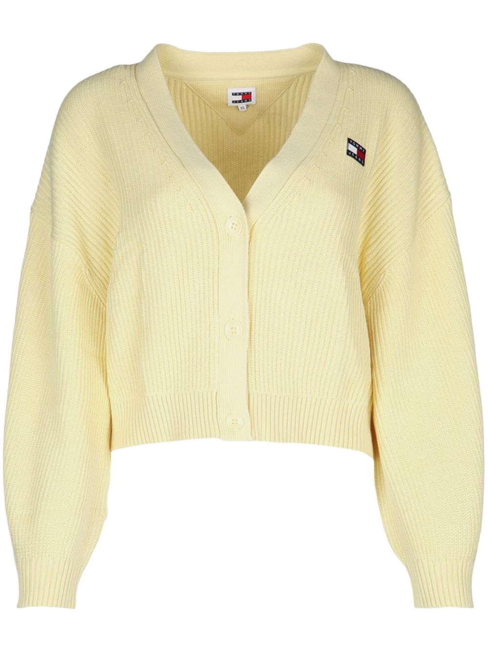 Tommy Jeans 短款开衫 - 黄色