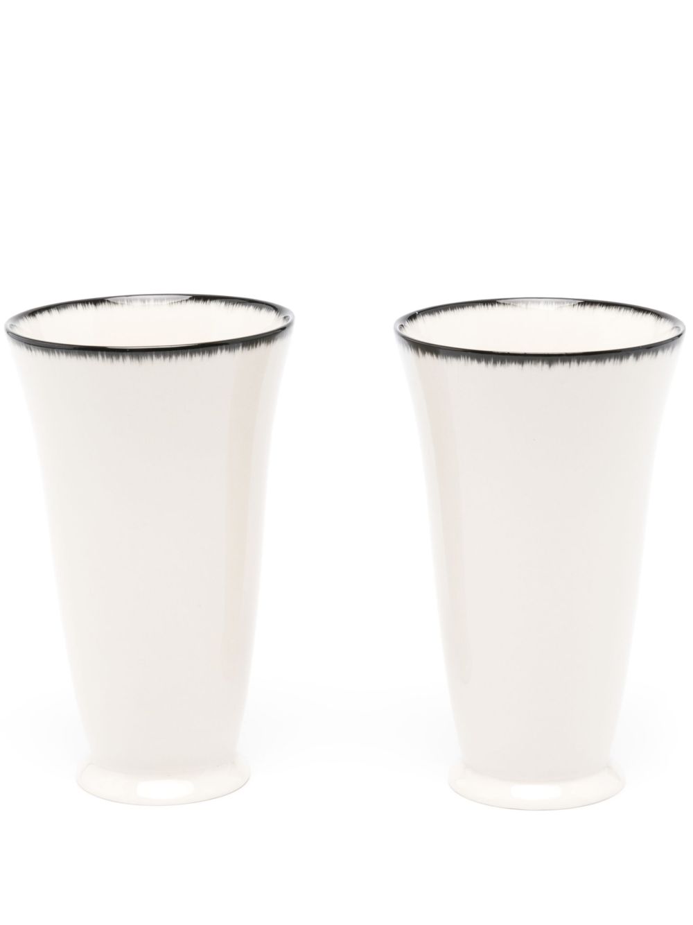 Ann Demeulemeester X Serax 渐变色效果陶瓷马克杯（8.4厘米 x 13.7厘米） - 白色